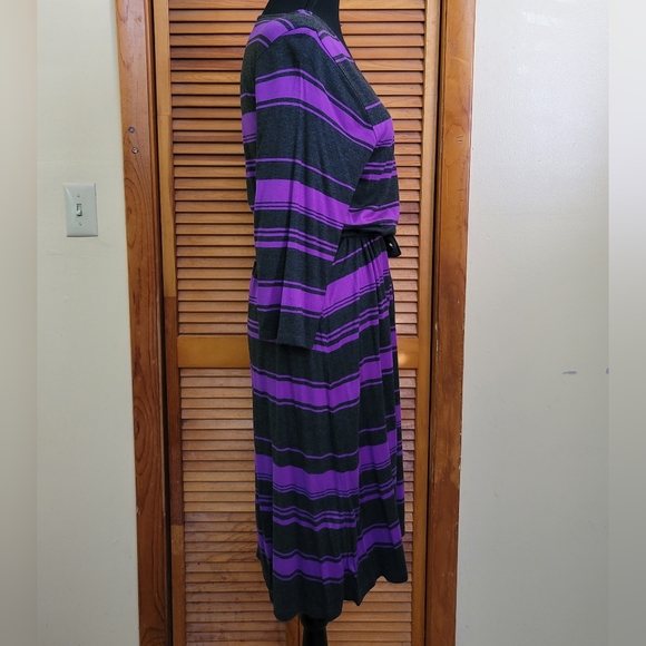 NWT Old Navy Women's Stripe Dress Size Large - Picture 7 of 9
